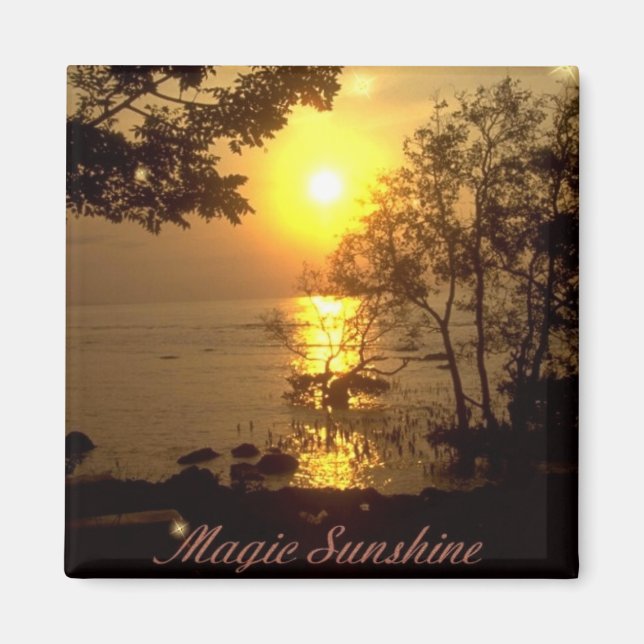 Aimant Soleil magique (Devant)