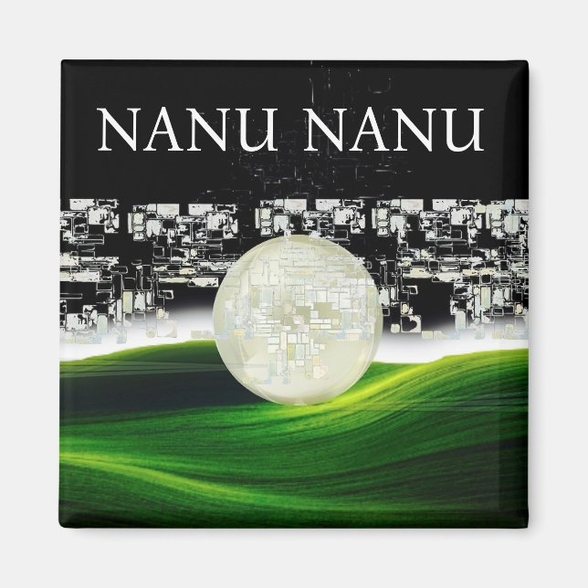 AIMANT SOLEIL SUR LA LUNE (Devant)