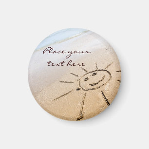 Aimant Soleil Sur La Plage