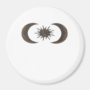 Aimant Soleils et Lunes Whimsigoth