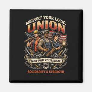 Aimant Solidarité et force