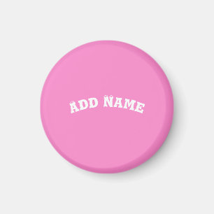 Aimant Solide Plain Taffy Bébé rose