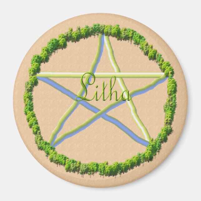 Aimant Solstice d'été (Devant)