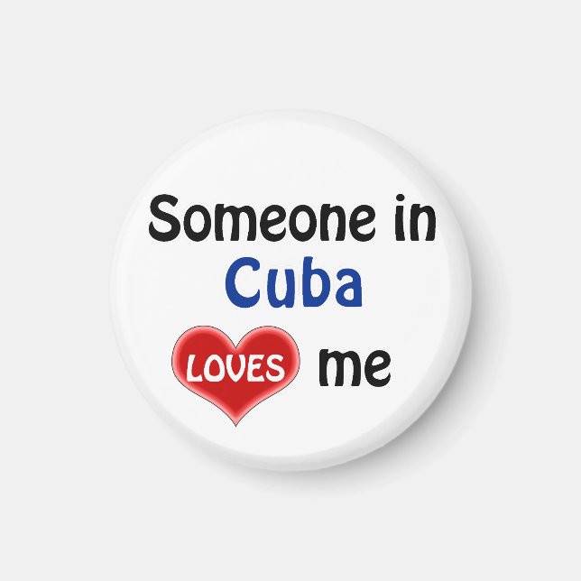 Aimant Someone à Cuba loves-moi (Devant)