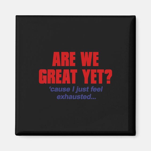 Aimant Sommes-nous déjà grands parce que je me sens juste (Devant)