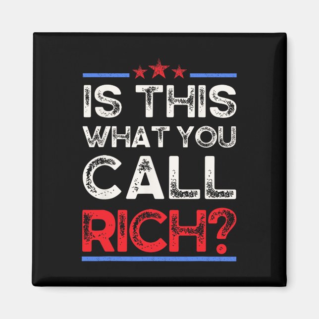 Aimant Sommes-nous déjà riches ? Est-ce que c'est ça que  (Devant)