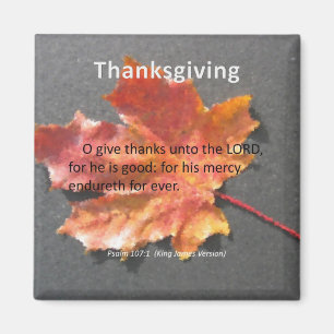 Aimant Son 107:1 de psaume de thanksgiving d'Endureth de