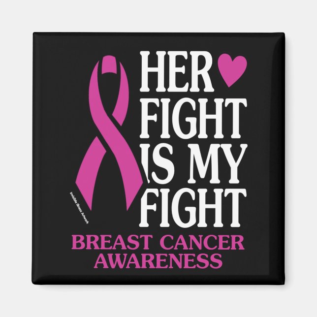 Aimant Son combat...Cancer du sein (Devant)