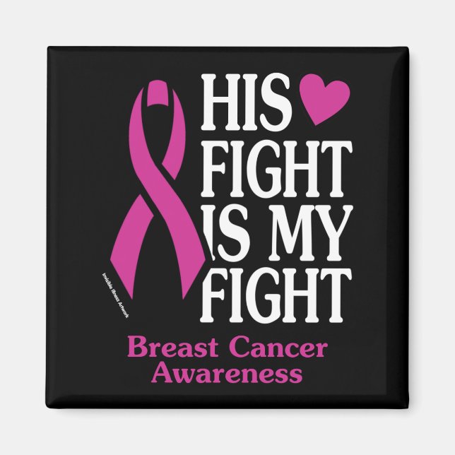 Aimant Son combat...Cancer du sein (Devant)