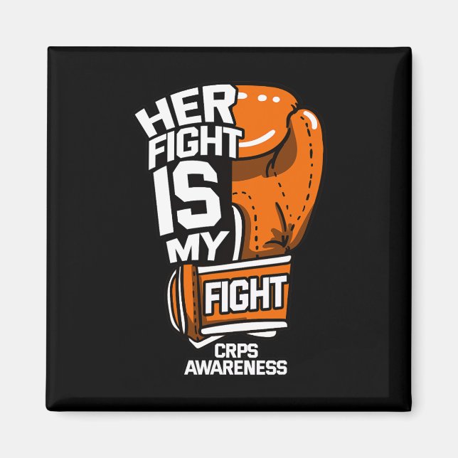 Aimant Son Combat Est Mon Combat Crps Sensibilisation Rsd (Devant)