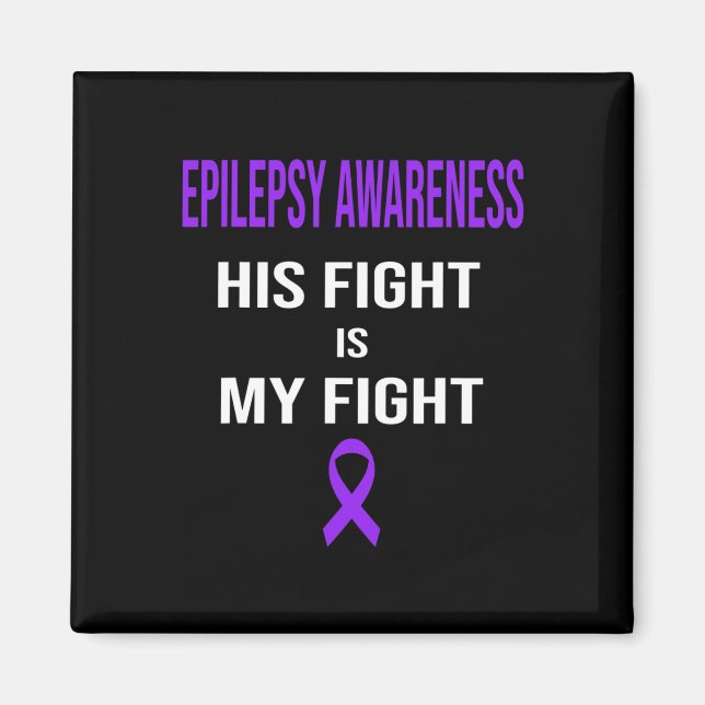 Aimant Son combat est Mon combat Epilepsie Conscience Pur (Devant)