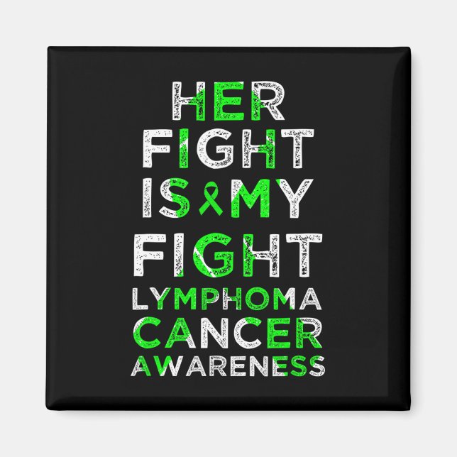 Aimant Son combat est mon combat Lymphome Acteur du cance (Devant)