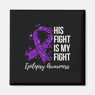 Aimant Son combat est My Fight Epilepsy Awareness 1