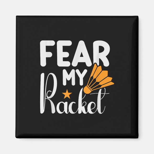 Aimant Son Dans Mon Volant de badminton Adn Racket Badmin (Devant)