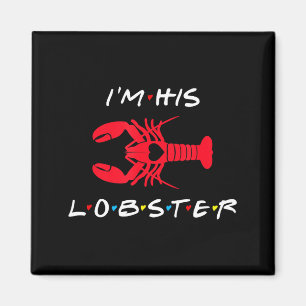 Aimant Son Homard Couple Assemblé Saint-Valentin