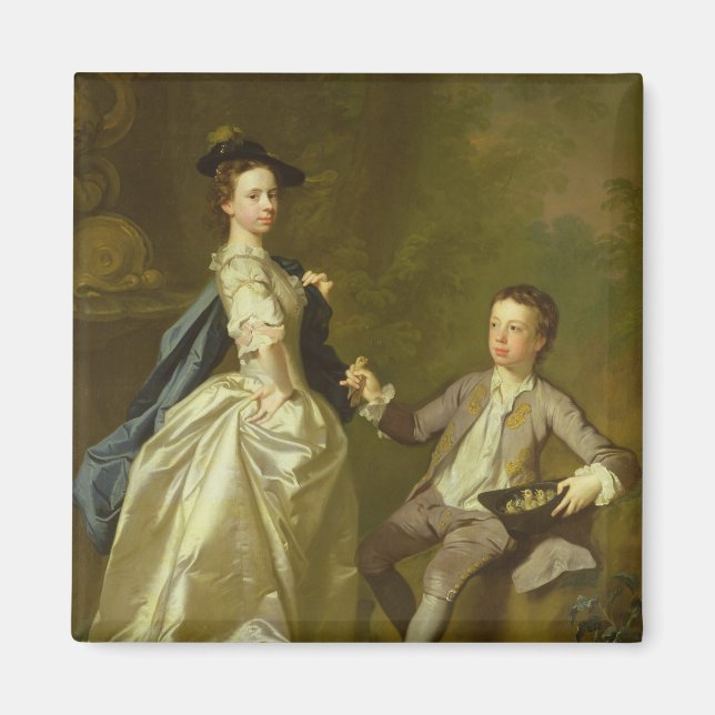 Aimant Son Honneur. Rachel Hamilton et son frère (Devant)