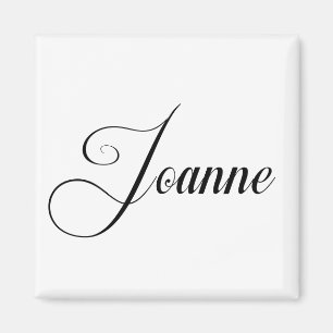 Aimant Son Nom Est Joanne Calligraphy