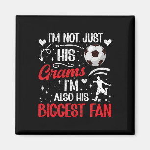 Aimant Son plus grand fan des Grams de soccer d'un joueur