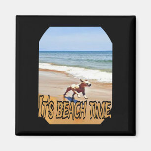 Aimant Son temps de plage