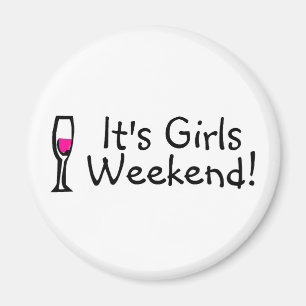 Aimant Son vin de week-end de filles