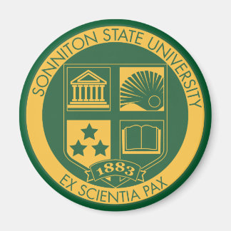 Aimant Sonniton State University - Couleur