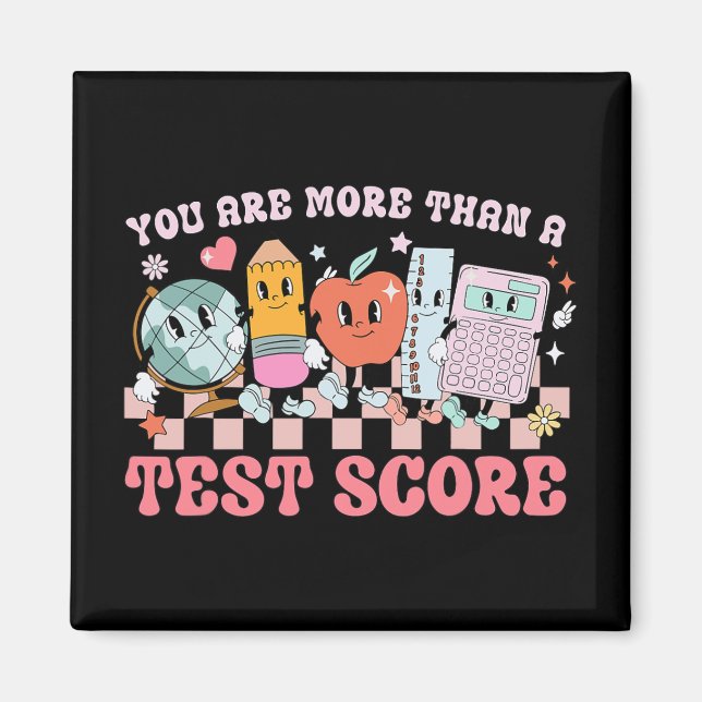 Aimant Sont Plus Qu'Un Test Score Enseignant Enfants Test (Devant)