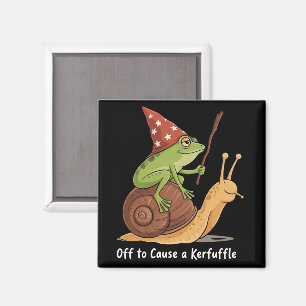 Aimant Sorcier Grenouille Fantaisiste Partant pour Créer