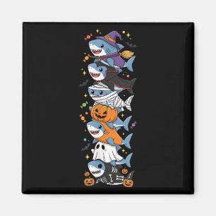 Aimant Sorcier Vampire Fantôme Drôle Requin Halloween Enf