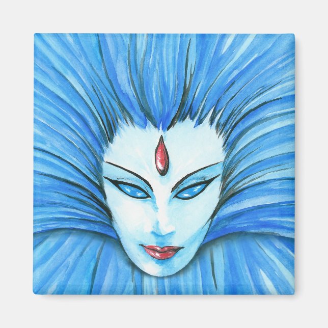 Aimant Sorcière bleue (Devant)