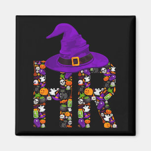 Aimant Sorcière des RH Costume d'Halloween Citrouille Res