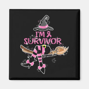 Aimant Sorcière Je Suis Un Survivant Halloween Sensibilis