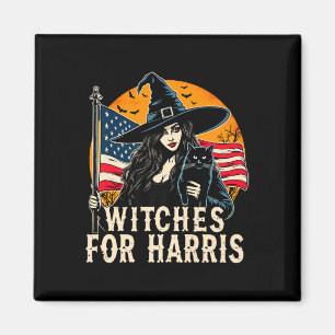 Aimant Sorcières De Kamala Harris Halloween Political Ele