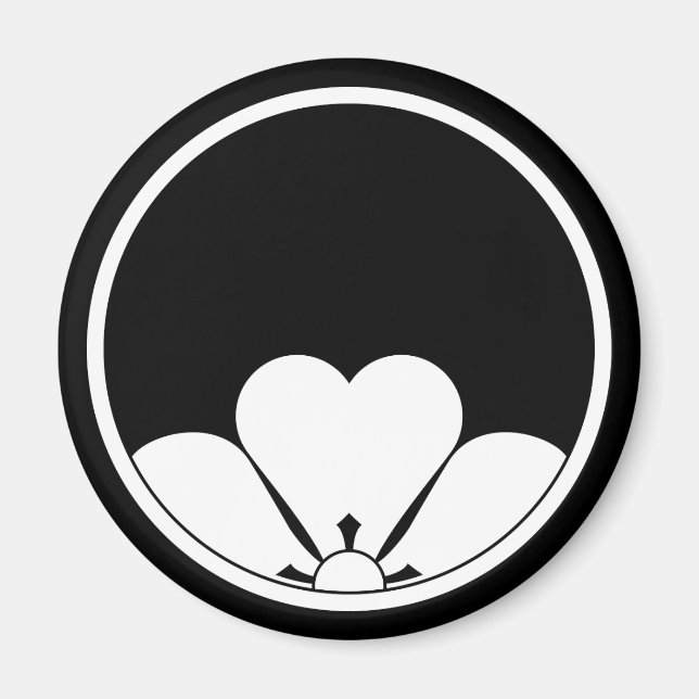 Aimant Sorrel de bois à vision percée dans un anneau file (Devant)