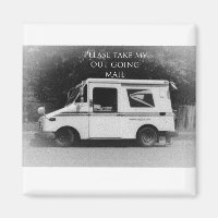 Sortir de l'aimant de courrier