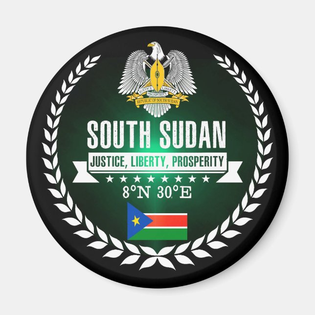 Aimant Soudan du Sud (Devant)