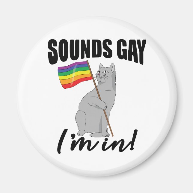 Aimant Sounds Gay I'm (Devant)