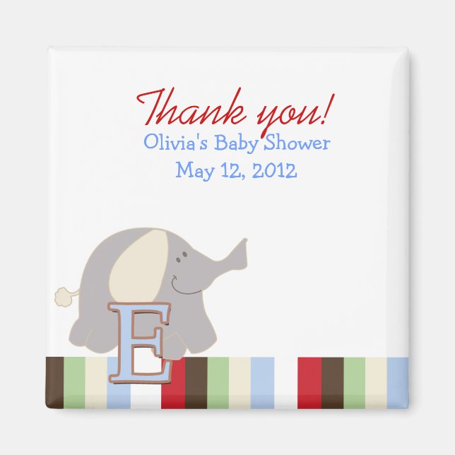 Aimant Soupe Alphabet Jungle (Elephant ABC) Favoriser l'a (Devant)