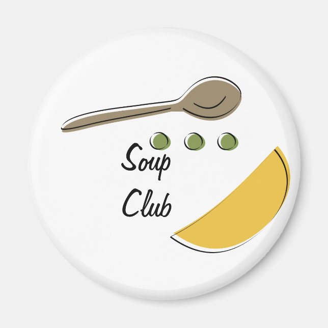Aimant Soupe Club (Devant)