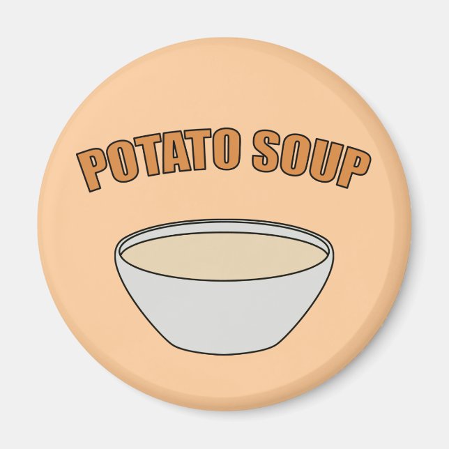 Aimant Soupe de pommes de terre (Devant)