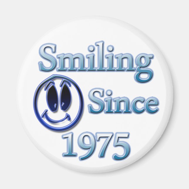 Aimant Sourire depuis 1975 (Devant)