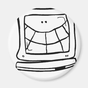 Aimant Sourire d'ordinateur