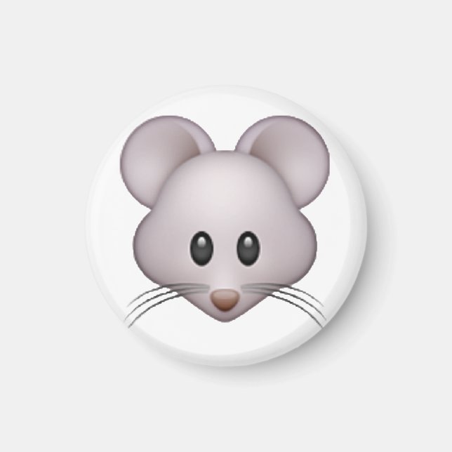 Aimant Souris - Emoji (Devant)