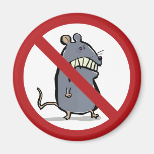 Aimant souris folle : interdit !