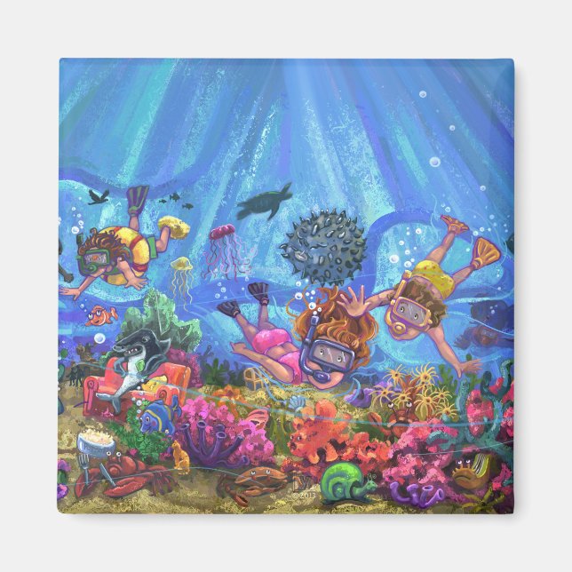 Aimant Sous la mer (Devant)