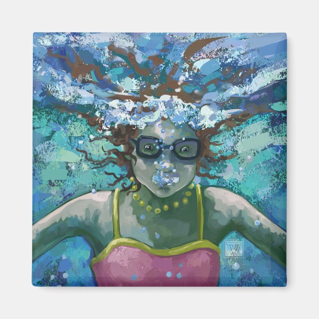 Aimant Sous la nage aquatique (Devant)