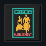 Aimant Sous la nouvelle gestion du Mariage du Parti Bache<br><div class="desc">Sous la nouvelle gestion Bachelor Party Mariage mariage Groom</div>