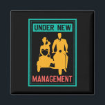 Aimant Sous la nouvelle gestion du Mariage du Parti Bache<br><div class="desc">Sous la nouvelle gestion Bachelor Party Mariage mariage Groom</div>