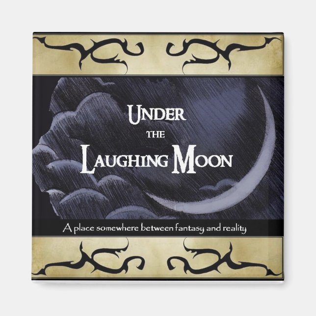 Aimant Sous l'aimant de la lune de rire (Devant)