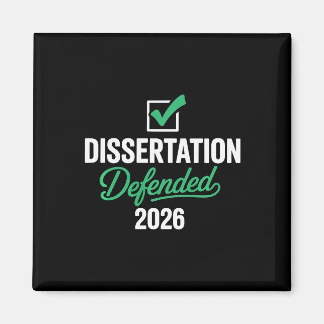 Aimant Soutenance de thèse 2026 pour doctorat Phd Edd G (Devant)