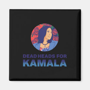Aimant Soutenez les chefs 2024 du président Kamala Harris